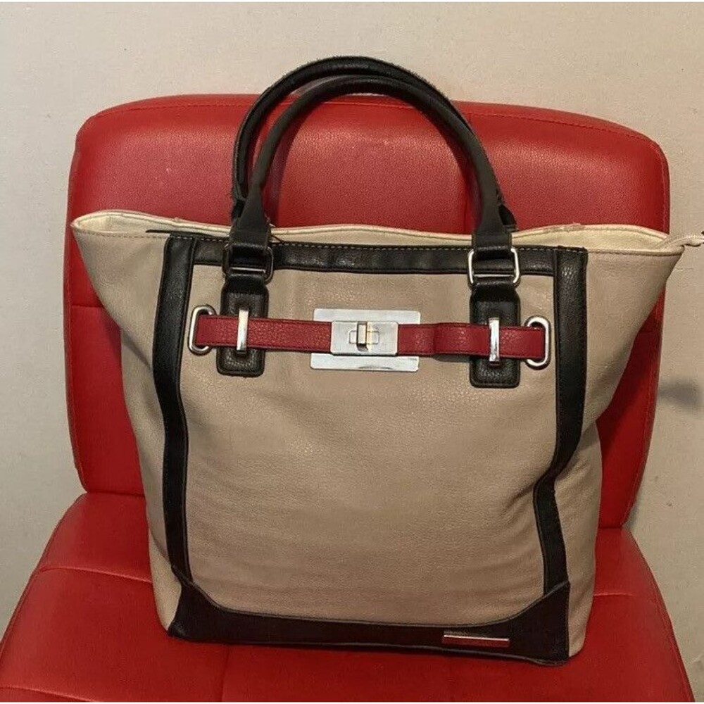 Large Adrienne Vittidina Tote Bag Purse Handbag Laptop Briefcase Womens Attaché